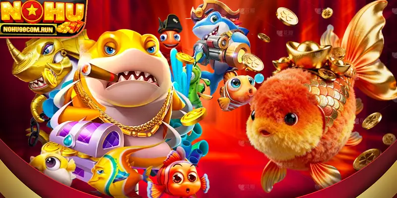 Bắn cá đổi thưởng đồ họa sống động.